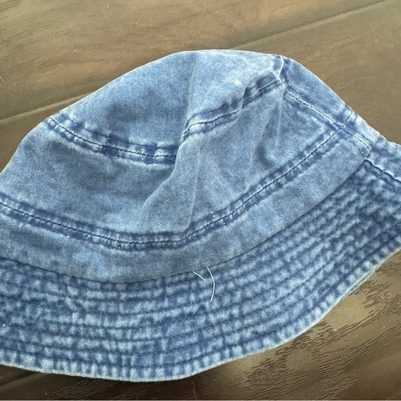 Vintage-Inspired “Great Lakes Unsalted” Denim Bucket Hat - Picture 6 of 6